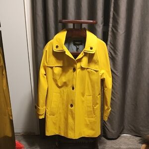 London Fog Yellow Pea Coat
